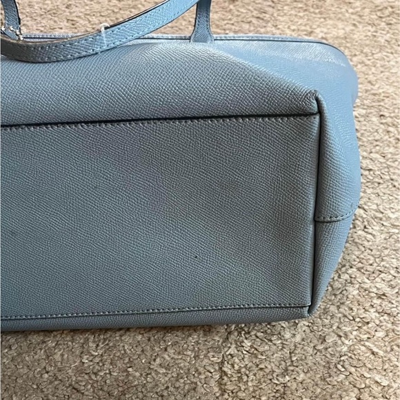 Light Blue Used Coach Purse - Picture 8 of 9
